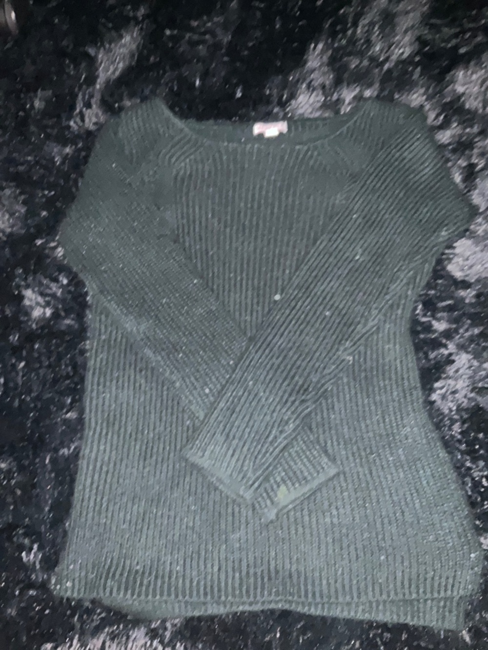 Black Merona Knit Sweater